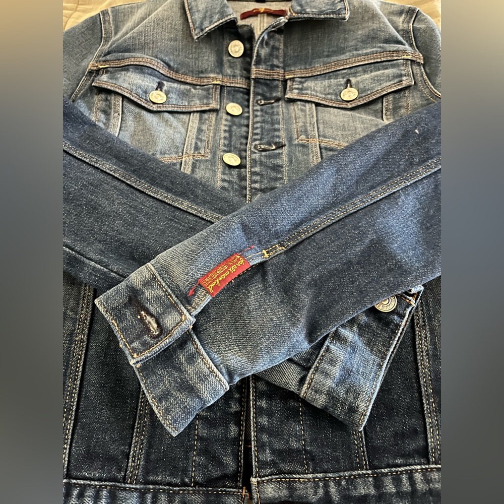 7 for All Mankind Classic Denim Jacket - Picture 2 of 4